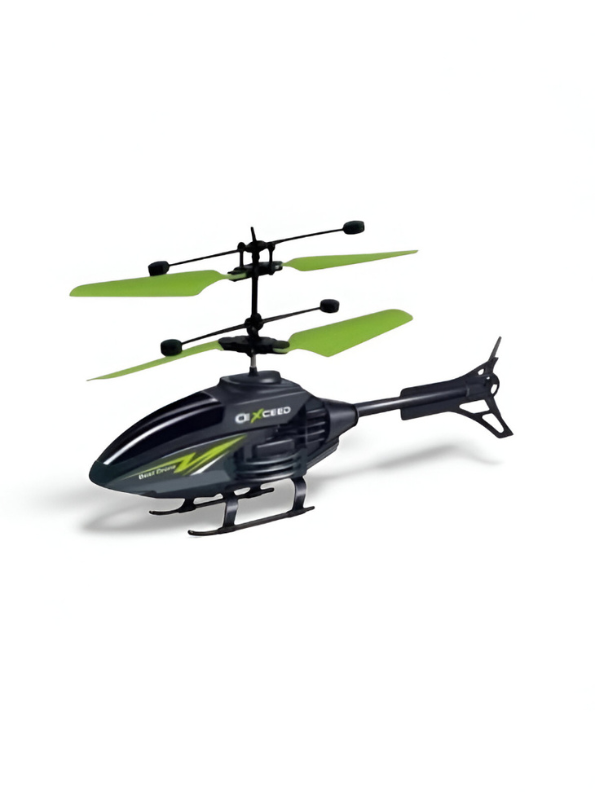 Dynamic Remote Control Helicopter – Easy to Fly Perfect Indoor Toy for Kids Green LMI15086.