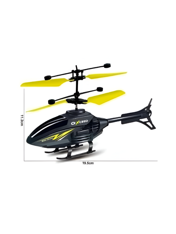 Dynamic Remote Control Helicopter – Easy to Fly Perfect Indoor Toy for Kids Yellow LMI15086.