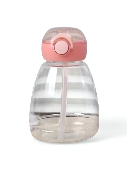 Pink - EcoSip – 880ml Reusable Plastic Bottle with Straw | Lightweight, Spill-Proof & Eco-Friendly Design NOV769.