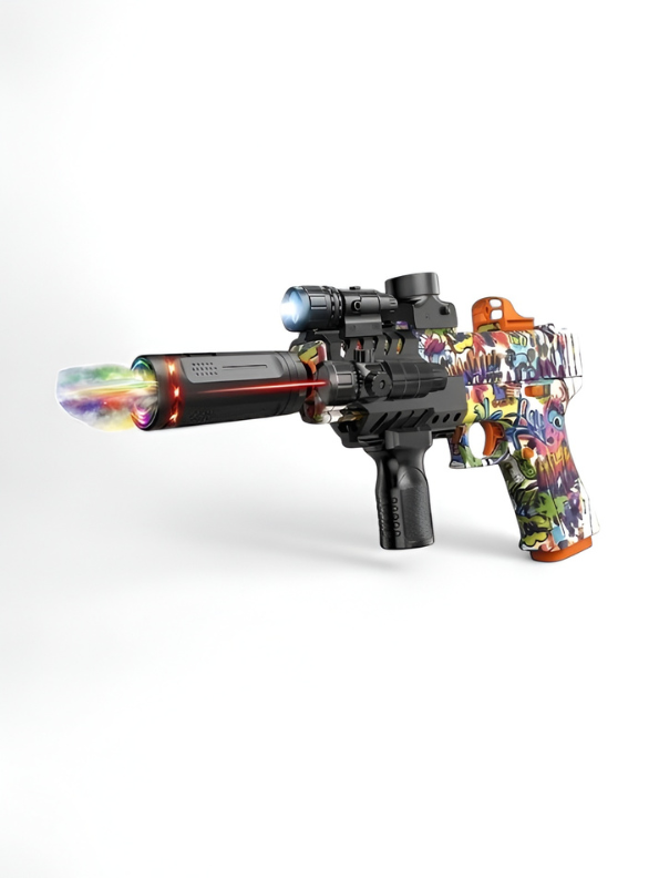 Electric Gel Ball Blaster Toy Gun – Automatic Graffiti Design Splatter Ball Gun TV6847.