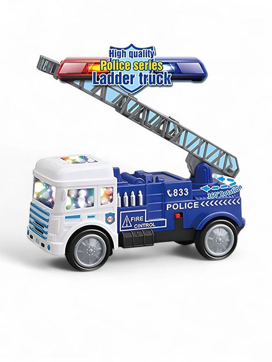 Electric Police Car Toy For Kids - Lights, Sounds & Action | MS-O-24 - Toyloft