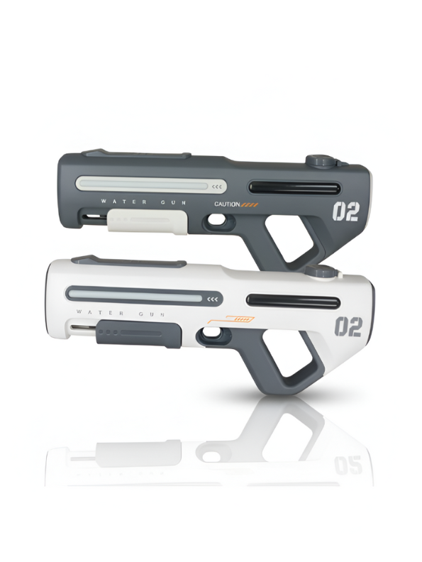 Electric Water Gun Toy for Kids 42cm – High-Powered Splash Blaster Grey LMI15770.