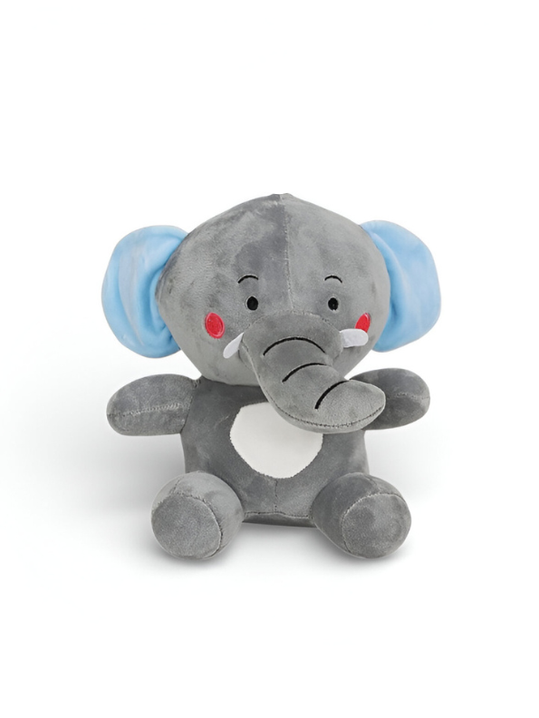 Elephant Plush Toy 9-Inch – Soft Velvet Stuffed Animal for Toddlers, Infants & Nursery Decor ST6690.