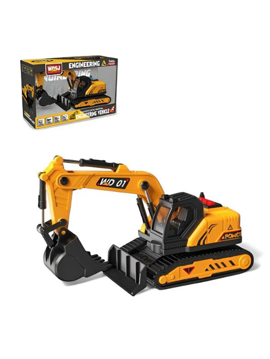 Engineering Excavator 3-in-1 – Ultimate Construction Toy with Rotating Feature for Kids LMI15011.
