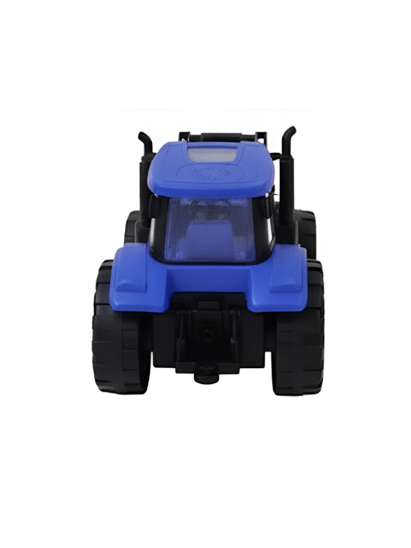 Excavator & Tractor Toy – Realistic Farm Construction Vehicle Blue LMI15424.