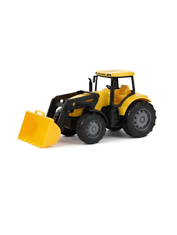 Excavator & Tractor Toy – Realistic Farm Construction Vehicle Yellow LMI15424.