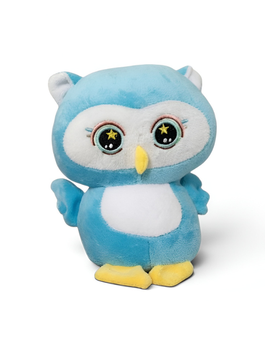 Extra Large 70-Inch Soft Plush Blue Owl Toy High-Quality Huggable Stuffed Animal for Kids and Collectors ST16793