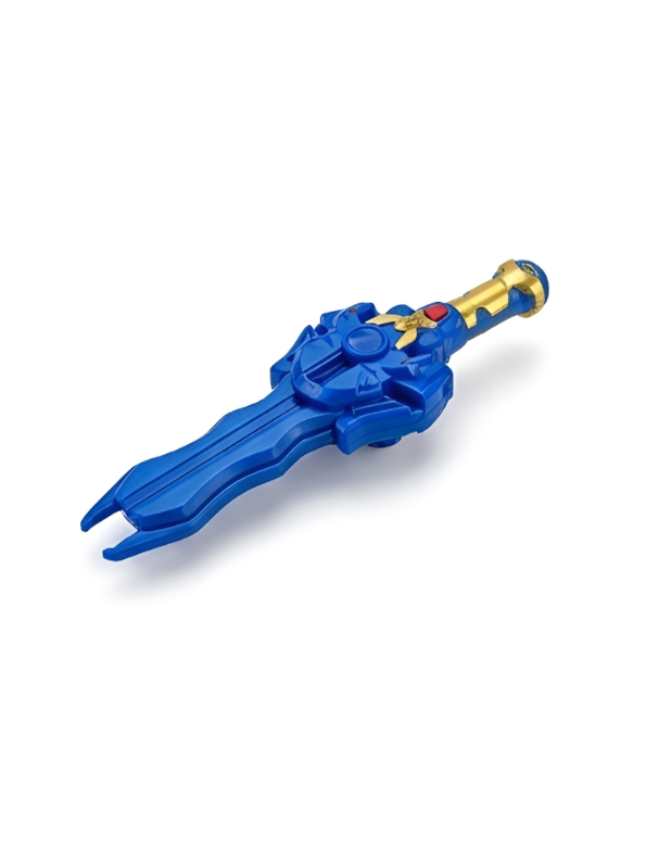 Extreme Sword Top Spinning Toy with Launcher Blue NX16581.