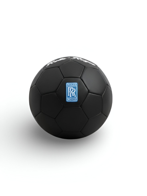 Rolls-Royce Bespoke Black Leather Football – Limited Edition Luxury Soccer Ball LMI13150