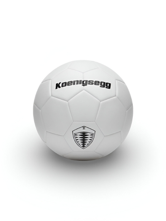 Koenigsegg Luxury White Football – Official Brand Merchandise Collector's Edition LMI13150