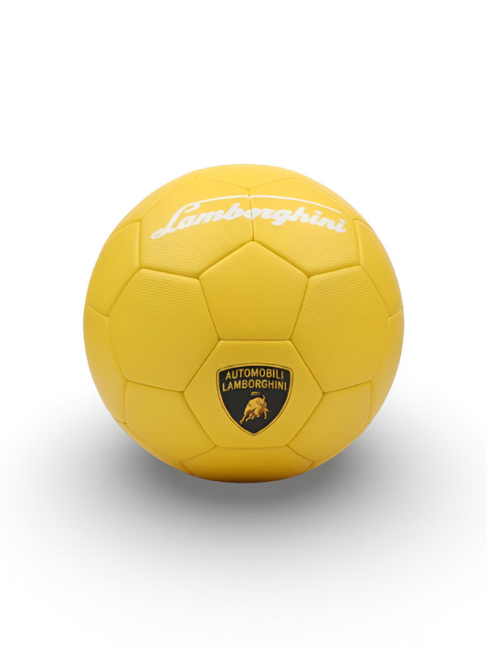Official Automobili Lamborghini Yellow Football - Premium Soccer Ball - Luxury Sports Gear LMI13150