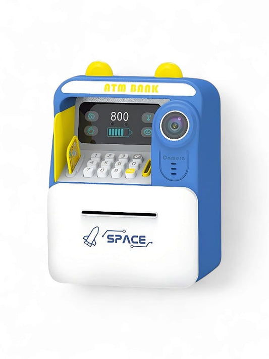 Face Recognition Musical Money Safe Kids - Blue (MS-M-31)