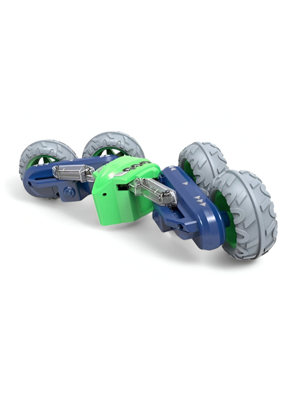 Fancy Stunt Performance Car – 360° Rotating Remote Control Drift & Twist Stunt Car - Green LMI10886.
