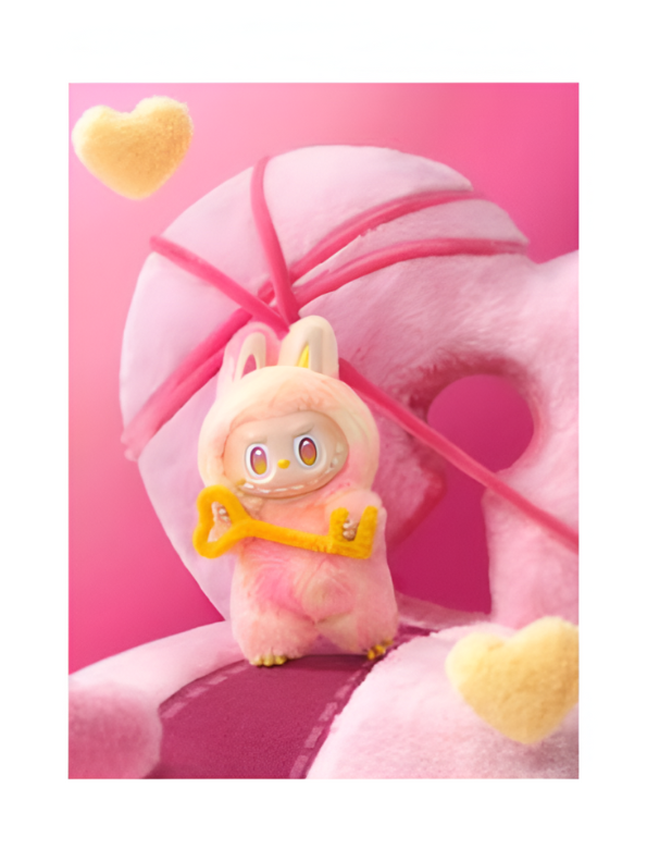 Pink - Fancy Labubu Diary with Flap | Cute Journal in Polythene Packing for Gifting & Personal Use NOVHBC-1881153.