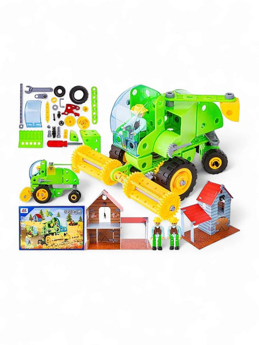 Farm Vehicle Toys Set 8 in 1 Kit Toys For Kids (L-J-85)