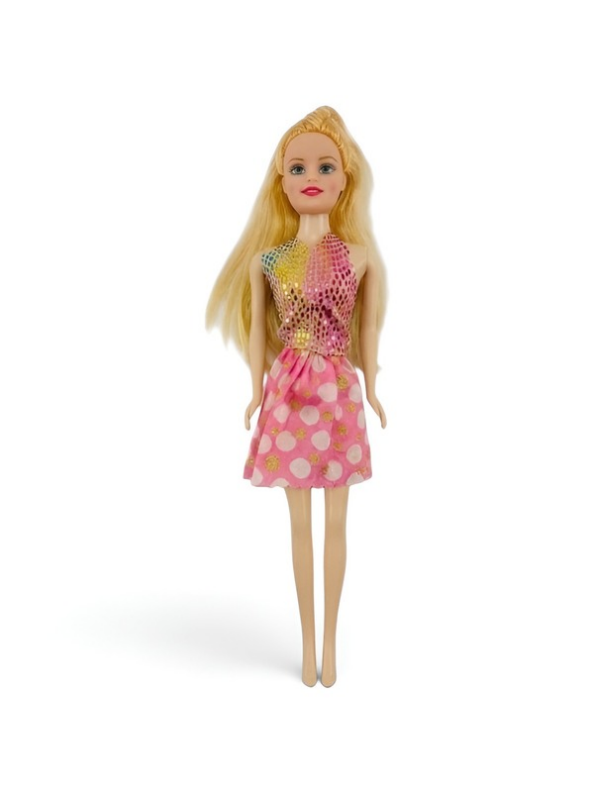 Fashion Princess Doll Playset with Mini Baby Doll, Tiara Crown, Extra Outfits & Accessories – Pretend Play Dressing Toy Gift Set for Girls Ages 3+ LMI10119