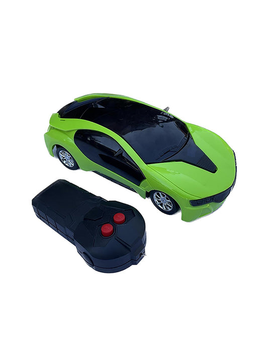 Fast Modern Remote Control Car For Kids - Green (L-88) - Toyloft