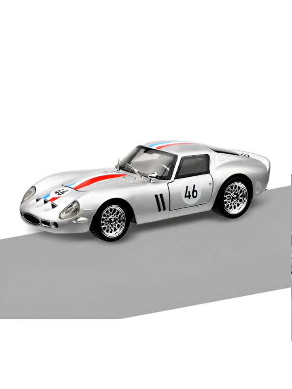 Grey - Ferrari 250 GTO – Premium Metal Diecast Collectible Toy | High Simulation Classic Sports Car Model Scale 1:32 TV5397.
