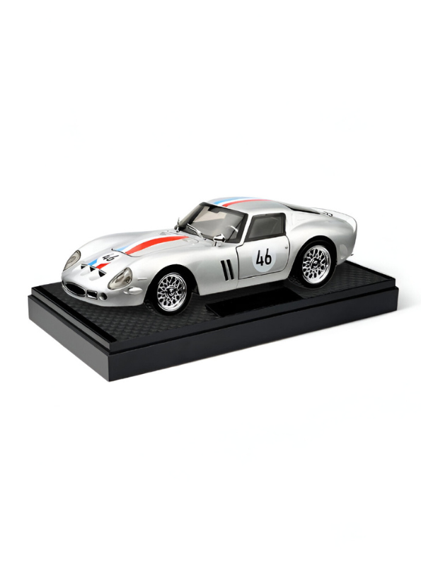 Grey - Ferrari 250 GTO – Premium Metal Diecast Collectible Toy | High Simulation Classic Sports Car Model Scale 1:32 TV5397.