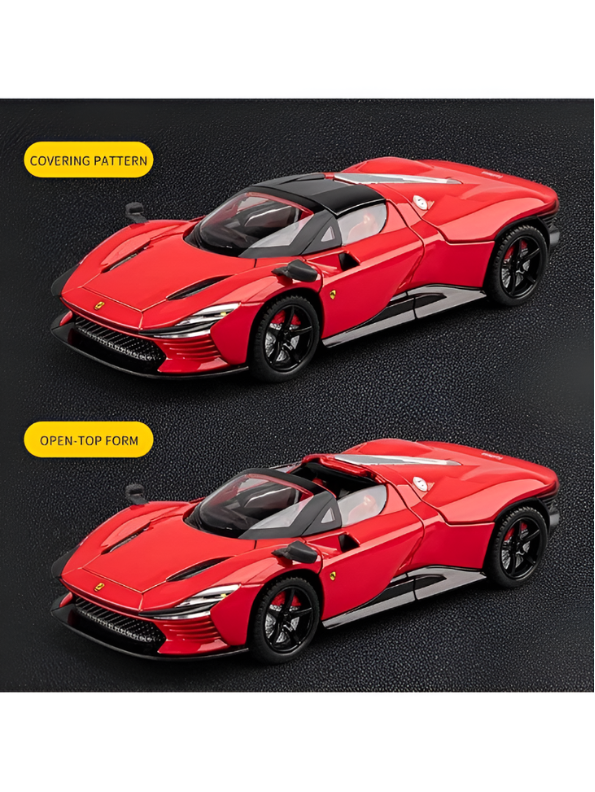 Ferrari Daytona SP3 Diecast Alloy Car 1:22 Scale | Sports Car Model Collectible Die-Cast Replica MD607