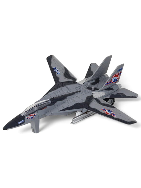 Fighter Plane Toy For Kids - Grey ( Length 19 CM )(NX.L-17)