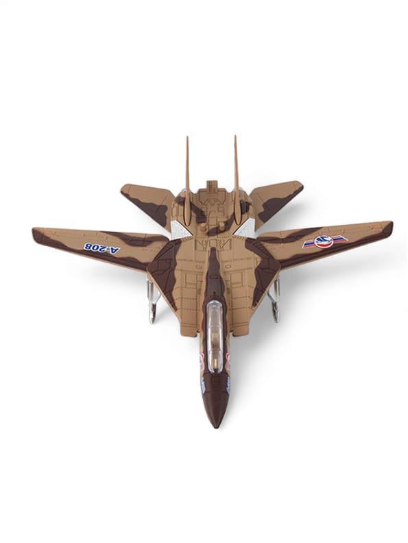 Fighter Plane Toy For Kids - Brown ( Length 19 CM ) (NX.L-17)