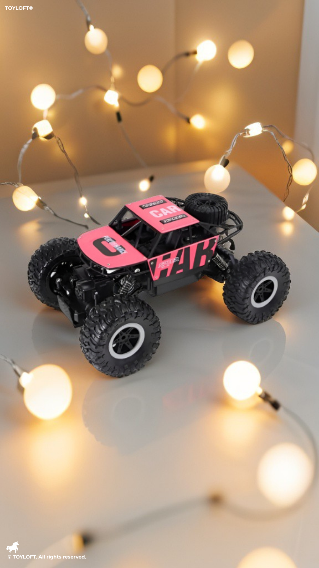 High-Speed 4x4 Remote Control Rock Crawler – Alloy All-Terrain RC Off-Road Vehicle TV3673