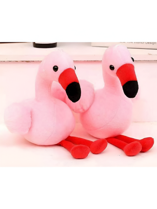 Flamingo Plush Toy – 7-Inch Soft & Cuddly Flamingo Stuffed Animal for Kids LMI12227.