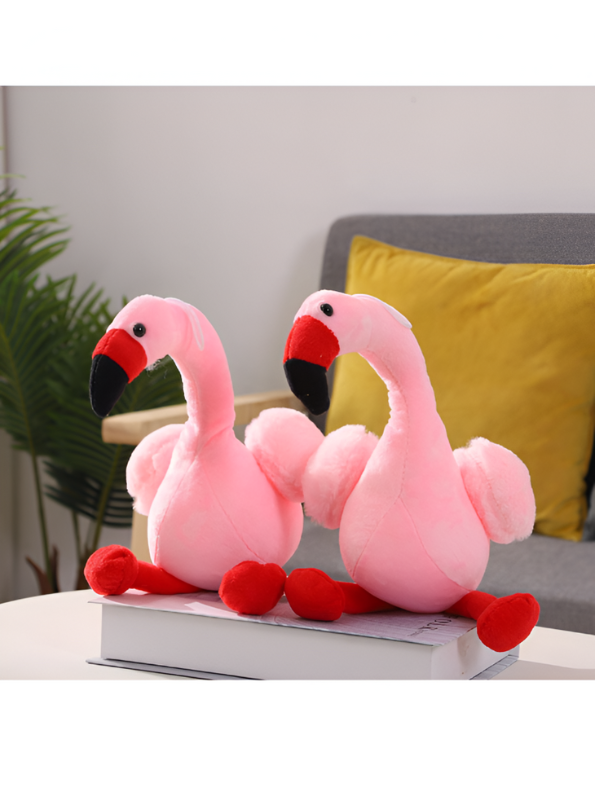 Flamingo Plush Toy – 7-Inch Soft & Cuddly Flamingo Stuffed Animal for Kids LMI12227.