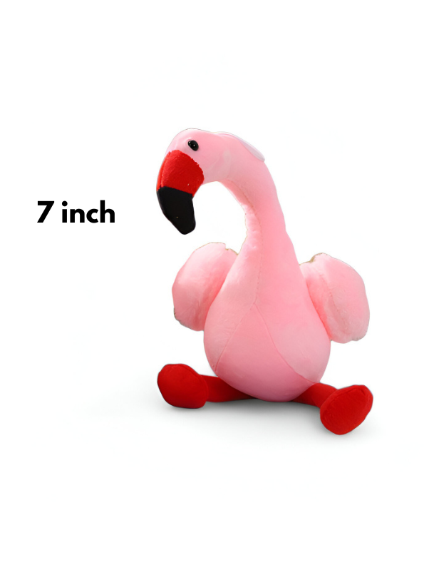 Flamingo Plush Toy – 7-Inch Soft & Cuddly Flamingo Stuffed Animal for Kids LMI12227.