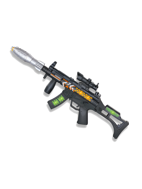Flash Cannon Toy Gun with Realistic Smoke Effect TV6627.