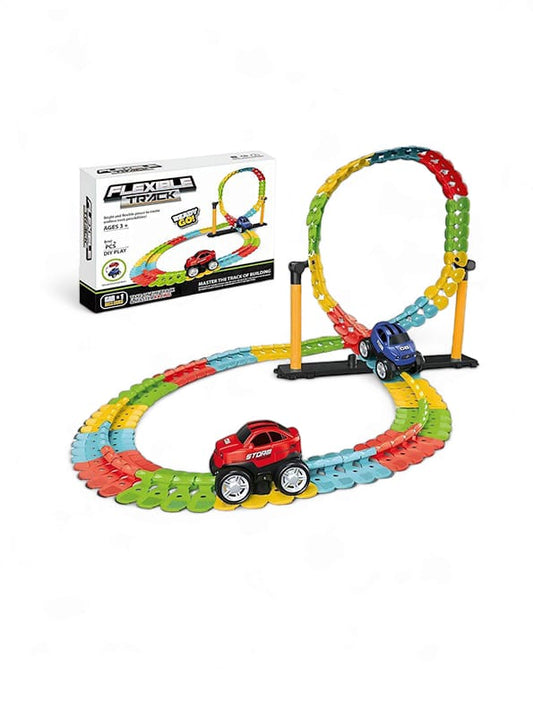 Flexible Track Car Set (L-J-5) - Toyloft