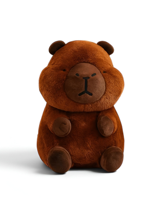 Fluffy Capybara Plush Toy 8 Inch ST14872.