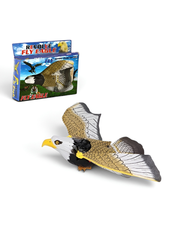 Flying Eagle Toy – Battery Operated 360° Rotating Hanging Bird TV746 ...