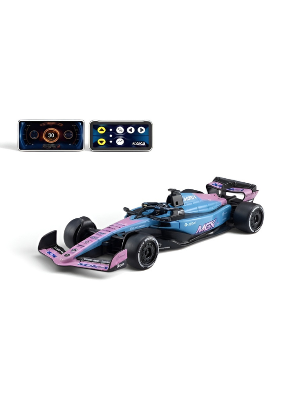 Formula 1 RC Racing Car | 2.4G High-Speed Remote Control F1 Toy Car with Controller & Acrylic Display Box MD548