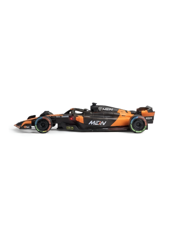 Formula 1 RC Racing Car | Orange 2.4G High-Speed Remote Control F1 Toy Car with Controller & Acrylic Display Box MD548