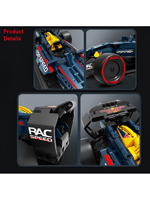 Formula 1 Racing Car Building Blocks Set MD65.