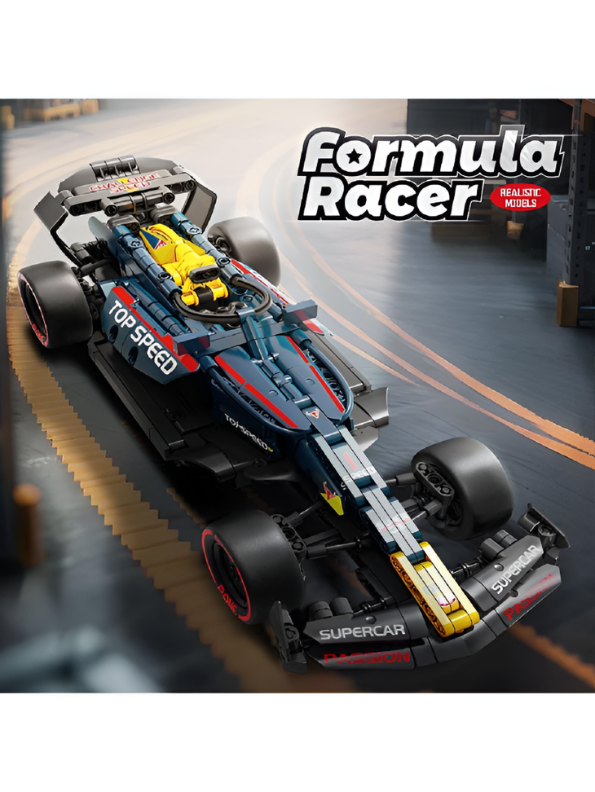 Formula 1 Racing Car Building Blocks Set MD65.