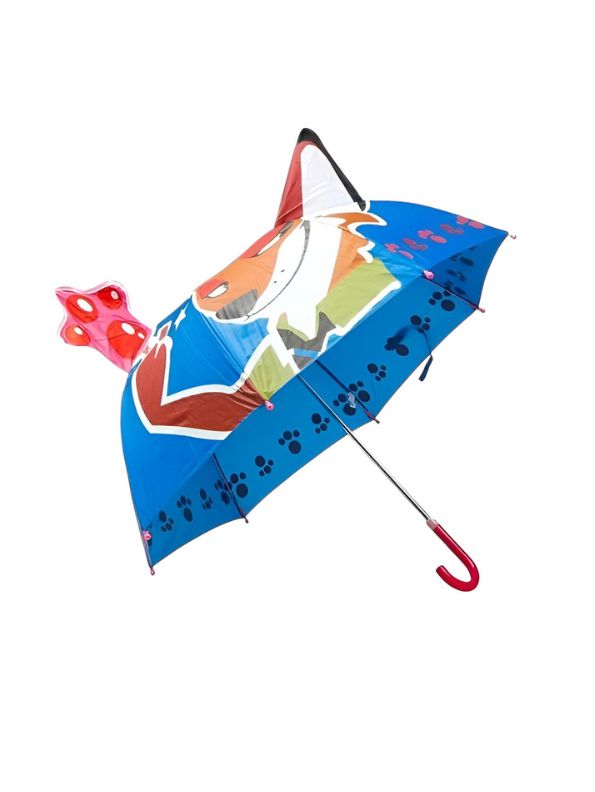 Foxella – 47cm Fox Umbrella for Kids | Cute & Durable Umbrellas for Rainy Season Fun NOV6221.