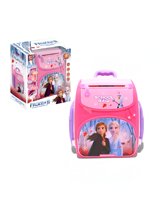 Frozen II Inspired Kids Electronic ATM Piggy Bank – Fingerprint Scan, Password Keypad, Music & Lights Educational Savings Toy LMI7761.