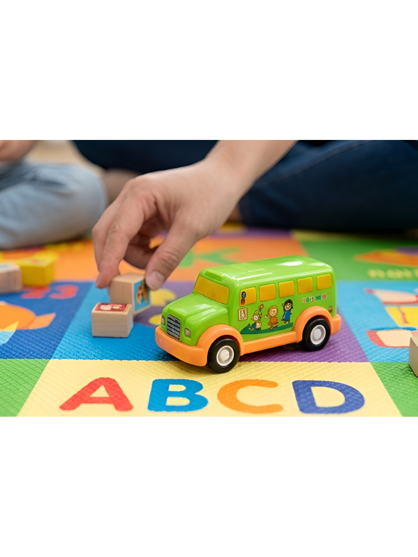 Fun-Autos 7-Pack Pull Back Toy Vehicles Set – Educational Construction Trucks Play Set for Kids 3+ Years LMI16734