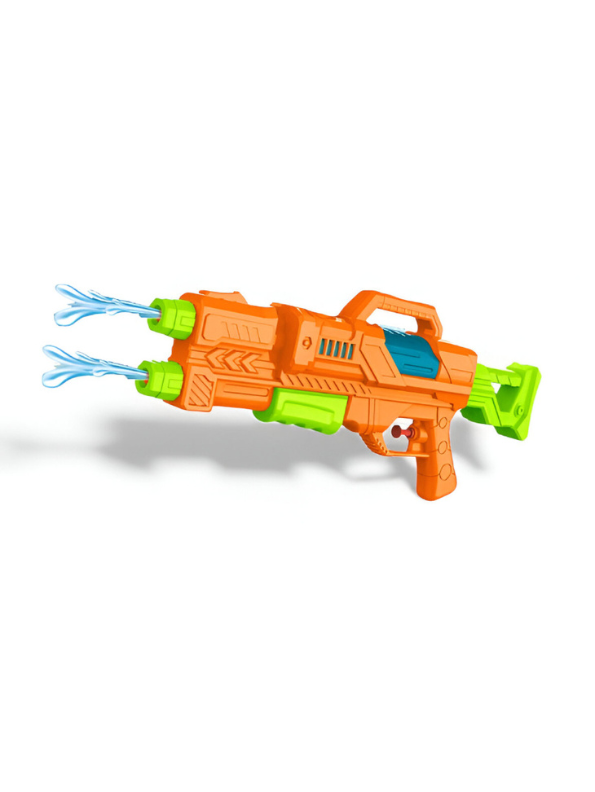 FutureShot – 380ml High-Pressure Water Blaster | Cyber Holi Pichkari Toy Orange LMI11801.