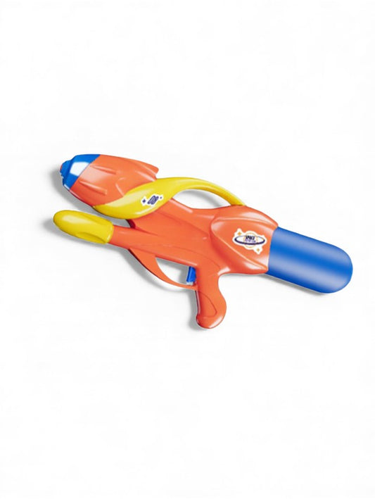 Futuristic Space Blaster Water Gun – High-Capacity Pichkari for Kids & Adults – Perfect for Holi Orange LMI14428.