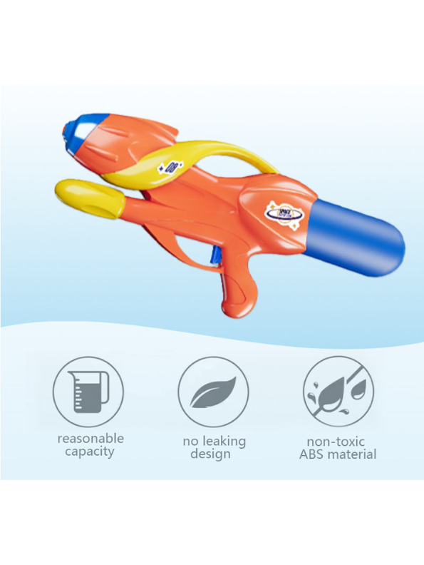 Futuristic Space Blaster Water Gun – High-Capacity Pichkari for Kids & Adults – Perfect for Holi White LMI14428.