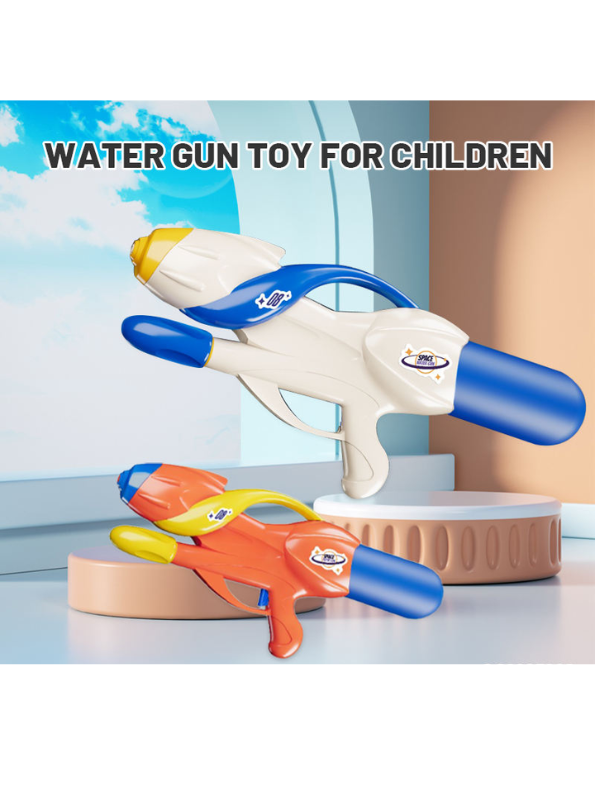 Futuristic Space Blaster Water Gun – High-Capacity Pichkari for Kids & Adults – Perfect for Holi White LMI14428.