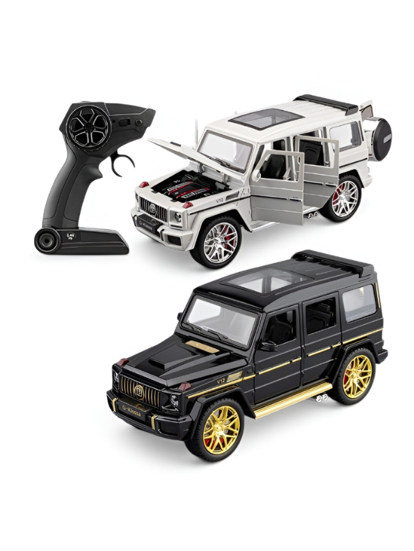 G-Klessa 1:24 Scale Alloy Diecast Remote Control Car White LMI16544.