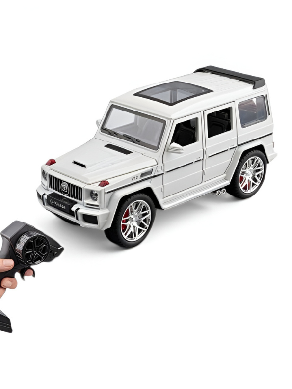 G-Klessa 1:24 Scale Alloy Diecast Remote Control Car White LMI16544.
