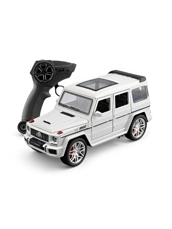G-Klessa 1:24 Scale Alloy Diecast Remote Control Car White LMI16544.