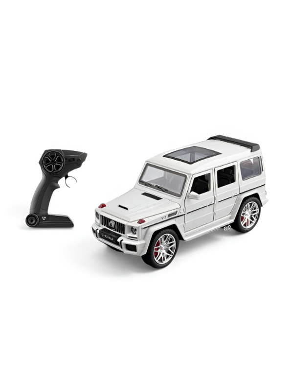 G-Klessa 1:24 Scale Alloy Diecast Remote Control Car White LMI16544.