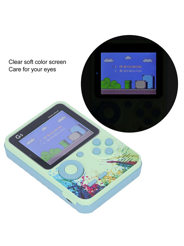 G5 Best Handheld Gaming Console 500 Games - Green